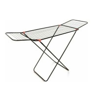 Μεταλλική απλώστρα 20 μέτρων “VITRA”, με αντιολισθητικά πλαστικά μέρη σε μαύρο χρώμα