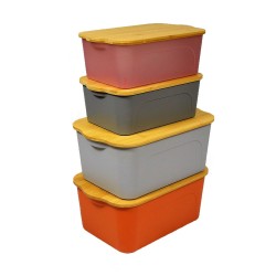 Κουτί με καπάκι bamboo διαστάσεων 27x17x10cm Κουτί με καπάκι bamboo διαστάσεων 27x17x10cm