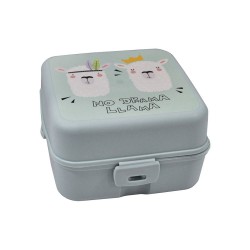 Παιδικό φαγητοδοχείο 4 θέσεων χωρητικότητας 1Lt πλαστικό No Drama Llama διαστάσεων 14x14x8cm  Παιδικό φαγητοδοχείο 4 θέσεων χωρητικότητας 1Lt πλαστικό No Drama Llama διαστάσεων 14x14x8cm