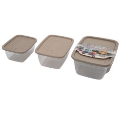 Σετ κουτί “Βέτα” 3τμχ με ασφαλές κλείσιμο Σετ κουτί “Βέτα” 3τμχ με ασφαλές κλείσιμο