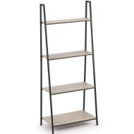 Ραφιέρα βιβλιοθήκη “Πυραμίδα” διαστάσεων 63x35x148cm