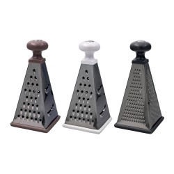 Τρίφτης πυραμίδα με στρογγυλή λαβή για ευκολότερη χρήση