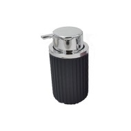 Πλαστικό dispenser 500ml “EMI” ιδανικό για κρεμοσάπουνα και αντισηπτικά σε χρώμα γκρι με ασημί Πλαστικό dispenser 500ml “EMI” ιδανικό για κρεμοσάπουνα και αντισηπτικά σε χρώμα γκρι με ασημί