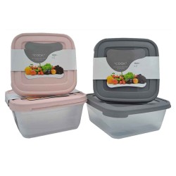 Σετ δοχείο τροφίμων “COOK” 2 τεμάχια χωρητικότητας 1500ml Σετ δοχείο τροφίμων “COOK” 2 τεμάχια χωρητικότητας 1500ml