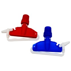 Πλαστική κεφαλή με clips την εφαρμογή επαγγελματικής σφουγγαρίστρας 18cm