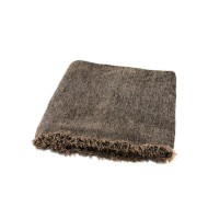 Ριχτάρι CHENILLE σε χρώμα καφέ διαστάσεων 150x170cm