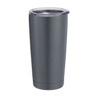 Θερμός κούπα TOWER με διπλή εσωτερική επένδυση χωρητικότητας 600ml σε χρώμα γκρι Θερμός κούπα TOWER με διπλή εσωτερική επένδυση χωρητικότητας 600ml σε χρώμα γκρι