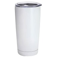 Θερμός κούπα TOWER με διπλή εσωτερική επένδυση χωρητικότητας 600ml σε χρώμα λευκό Θερμός κούπα TOWER με διπλή εσωτερική επένδυση χωρητικότητας 600ml σε χρώμα λευκό