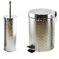 Κάδος με πεντάλ & πιγκάλ σφυρήλατο inox χωρητικότητας 7Lt Κάδος με πεντάλ & πιγκάλ σφυρήλατο inox χωρητικότητας 7Lt