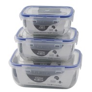 Δοχείο φαγητού “Clip” μακρόστενο με αεροστεγές κλείσιμο χωρητικότητας 1400ml Δοχείο φαγητού “Clip” μακρόστενο με αεροστεγές κλείσιμο χωρητικότητας 1400ml