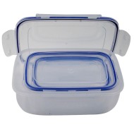 Δοχείο φαγητού “Clip” μακρόστενο με αεροστεγές κλείσιμο χωρητικότητας 1400ml Δοχείο φαγητού “Clip” μακρόστενο με αεροστεγές κλείσιμο χωρητικότητας 1400ml