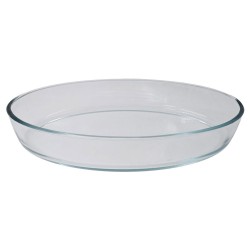 Πυρίμαχο γυάλινο οβάλ σκεύος χωρητικότητας 4Lt