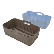 Φόρμα σιλικόνης για Air Fryer μακρόστενη διαστάσεων 22x13x8cm Φόρμα σιλικόνης για Air Fryer μακρόστενη διαστάσεων 22x13x8cm