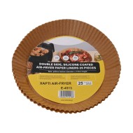 Χαρτί αντικολλητικό στρόγγυλο για Air Fryer διαστάσεων 20x4,5cm Χαρτί αντικολλητικό στρόγγυλο για Air Fryer διαστάσεων 20x4,5cm