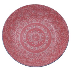 Πιάτο σούπας “Terra Pink” πορσελάνης διαμέτρου 20cm