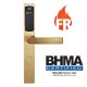 Κλειδαριά RFID χρυσή τεχνολογίας Mifare ανθεκτική στην υγρασία και στη φωτιά από ανοξείδωτο ατσάλι