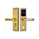 Κλειδαριά RFID τεχνολογίας Mifare με οθόνη LCD σε χρυσό χρώμα ORBITA E4131A GOLD