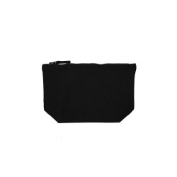 Νεσεσέρ μεσαίο από 100% βουρτσισμένο βαμβάκι διαστάσεων 28,5x18+8,5cm σε χρώμα μαύρο