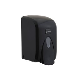 Σαπουνοθήκη αφρού πλαστική σε χρώμα μαύρο χωρητικότητας 500ml