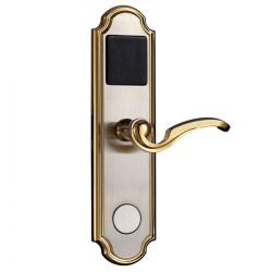 Ηλεκτρονική κλειδαριά τεχνολογίας Mifare RFID FOX FL-9801SGM MIFARE SILVER/GOLD σε χρυσό με ασημί χρώμα