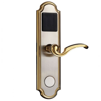 Κλειδαριά για ξενοδοχεία τεχνολογίας Temic RFID FOX FL-9801SGT TEMIC SILVER/GOLD σε χρώμα ασημί με χρυσό