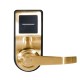 Temic RFIDηλεκτρονική κλειδαριά ξενοδοχείου FOX FL-D6606GT TEMIC GOLD σε χρυσό χρώμα