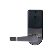 Υψηλής ποιότητας Temic RFID κλειδαριά FOX FL-D6606ST TEMIC SILVER σε ασημί με μαύρο χρώμα Υψηλής ποιότητας Temic RFID κλειδαριά FOX FL-D6606ST TEMIC SILVER σε ασημί με μαύρο χρώμα