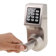 Bluetooth κλειδαριά με ψηφιακό πληκτρολόγιο TT Lock APP FOX FPB-D6606G GOLD σε χρώμα χρυσό