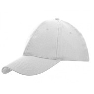 Εξάφυλλο καπέλο τζόκεϊ 100% Bαρύ βουρτσισμένο βαμβάκι σε χρώμα γκρι