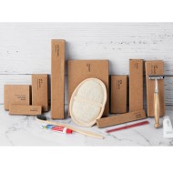 Σετ περιποίησης και ομορφιάς σε χάρτινη craft οικολογική συσκευασία