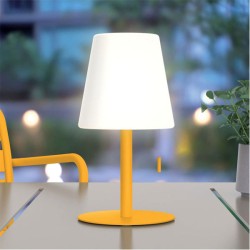 Φωτιστικό XANLITE επιτραπέζιο LED επαναφορτιζόμενο 3000K-6500K CCT dimmable IP44 IK10 400lm λευκό/κίτρινο