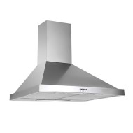Απορροφητήρας καμινάδα 190W 650m³ ανοξείδωτος 90cm με φίλτρο αλουμινίου πλενόμενο