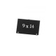 Μαύρη ματ κάρτα 9x14cm χωρίς Stand σε συσκευασία 24 τεμαχίων
