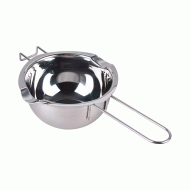 Δοχείο για μπεν μαρί ανοξείδωτο χωρητικότητας 400ml μήκους 26cm σε ασημί χρώμα