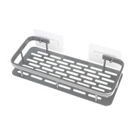 Ράφι τοίχου HOME USE μεταλλικό διαστάσεων 30x5x13cm σε ασημί χρώμα