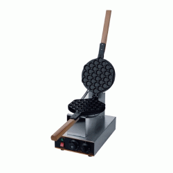 Επαγγελματική βαφλιέρα μονή για βάφλες σε σχήμα Bubble ισχύος 230Volt 1,45Kw διαστάσεων 225x420x290mm KARAMCO Επαγγελματική βαφλιέρα μονή για βάφλες σε σχήμα Bubble ισχύος 230Volt 1,45Kw διαστάσεων 225x420x290mm KARAMCO