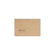 Σετ καθαριότητας - Vanity kit διατίθεται σε οικολογική συσκευασία χρώματος καφέ Σετ καθαριότητας - Vanity kit διατίθεται σε οικολογική συσκευασία χρώματος καφέ