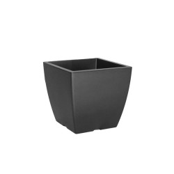 Κασπώ τετράγωνο διαστάσεων 27x27x22Ycm χωρητικότητας 12L VIOMES Linea 562 σε χρώμα μολυβί ανθρακί Κασπώ τετράγωνο διαστάσεων 27x27x22Ycm χωρητικότητας 12L VIOMES Linea 562 σε χρώμα μολυβί ανθρακί