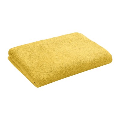 Πετσέτα Vat Dyed κατάλληλη για πισίνας διαστάσεων 80x160cm σε κίτρινο χρώμα