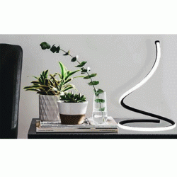 Led φωτιστικό επιτραπέζιο ελατήριο 6W εναλλαγής απόχρωσης φωτός με τηλεχειρισμό 500lm