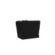 Νεσεσέρ μικρό με φερμουάρ διαστάσεων 19,5x11,5+6cm σε μαύρο χρώμα