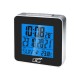 Ψηφιακό ρολόι LTC με ξυπνητήρι & θερμόμετρο επιτραπέζιο σε μαύρο χρώμα