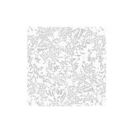 Σεντόνι Flat σχέδιο Laurea grey 100% cotton διαστάσεων 220x260cm