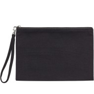 Νεσεσέρ οργανικό MARYLIN διαστάσεων 26x17cm σε μαύρο χρώμα με φερμουάρ μαύρο  Νεσεσέρ οργανικό MARYLIN διαστάσεων 26x17cm σε μαύρο χρώμα με φερμουάρ μαύρο