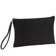 Νεσεσέρ οργανικό MARYLIN διαστάσεων 26x17cm σε μαύρο χρώμα με φερμουάρ μαύρο  Νεσεσέρ οργανικό MARYLIN διαστάσεων 26x17cm σε μαύρο χρώμα με φερμουάρ μαύρο