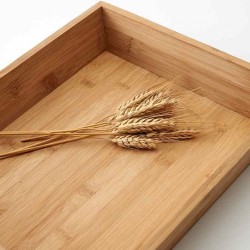 Καλάθι από οικολογικό Bamboo διαστάσεων Μ: 33 x Π: 33