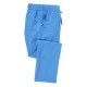 Ανδρικό ελαστικό cargo παντελόνι νοσηλευτικής με ελαστική μέση σε χρώμα γαλάζιο νούμερο Small