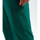 Ανδρικό ελαστικό cargo παντελόνι νοσηλευτικής με ελαστική μέση σε χρώμα πράσινο νούμερο Medium