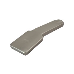 Τηλέφωνο μπάνιου BRUNO διαστάσεων 6.5x23.5cm σε ασημί χρώμα