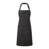 Ποδιά oλόσωμη με ιμάντες δερματίνης και δέσιμο στη μέση σε μαύρο χρώμα  Ποδιά oλόσωμη με ιμάντες δερματίνης και δέσιμο στη μέση σε μαύρο χρώμα